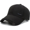 Cotton Dad Hat with Double Layer Peaks Adjustable Baseball Cap Trendy Trucker Hat for Mens Headwear